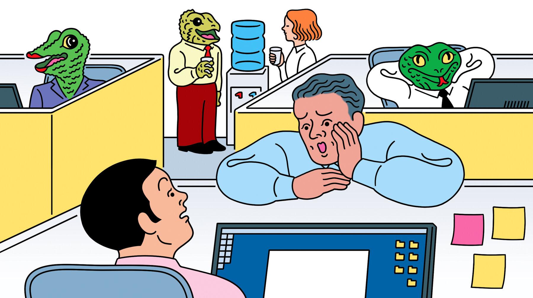 I Work in Data Security. Is It a Problem That My Boss Believes in Lizard People?