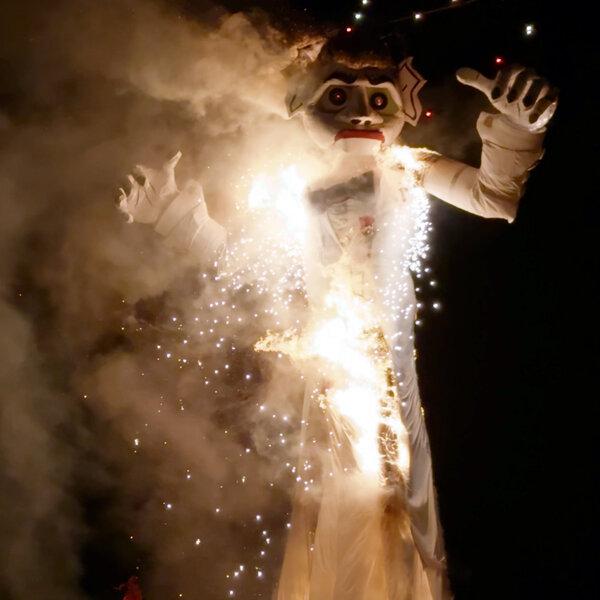 One City’s Secret to Happiness: The Annual Burning of a 50-Foot Effigy