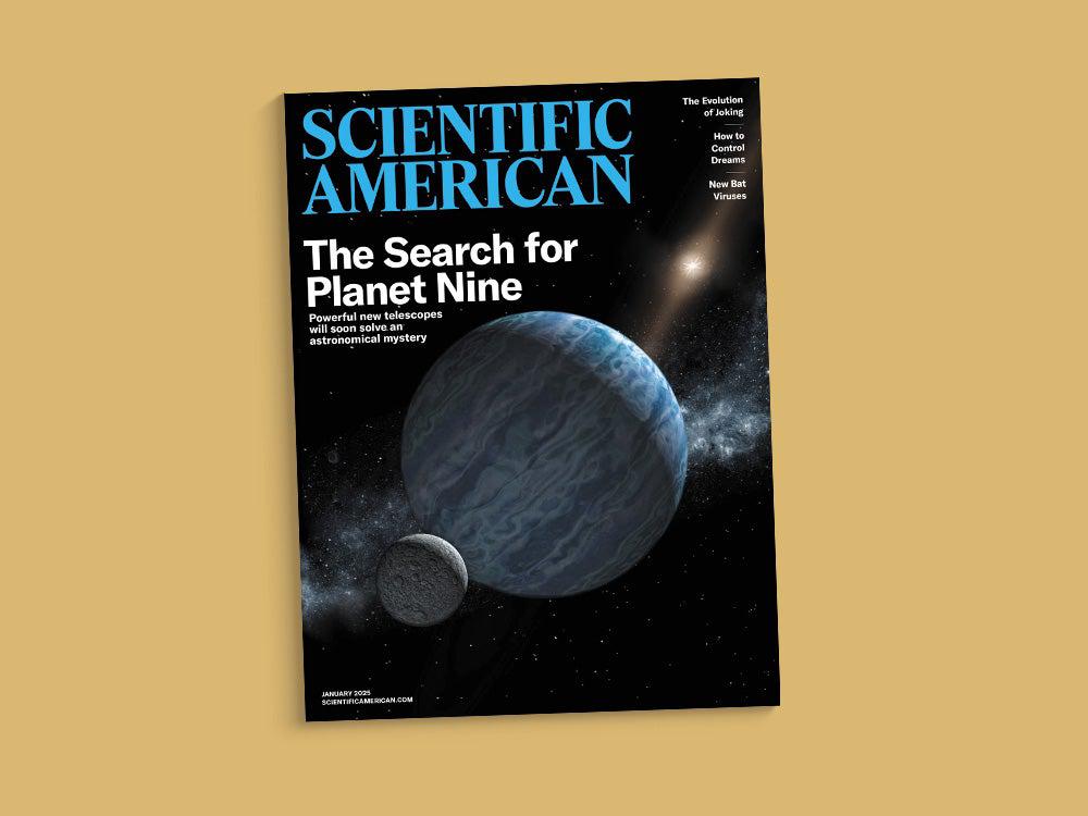 Cover of the January 2025 issue of Scientific American