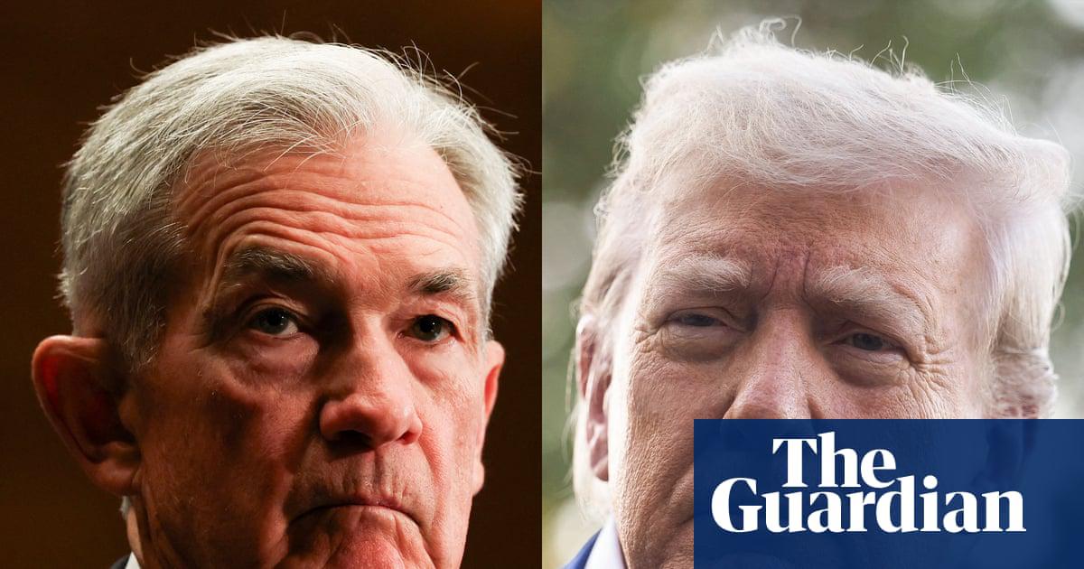 Jerome Powell and Donald Trump.