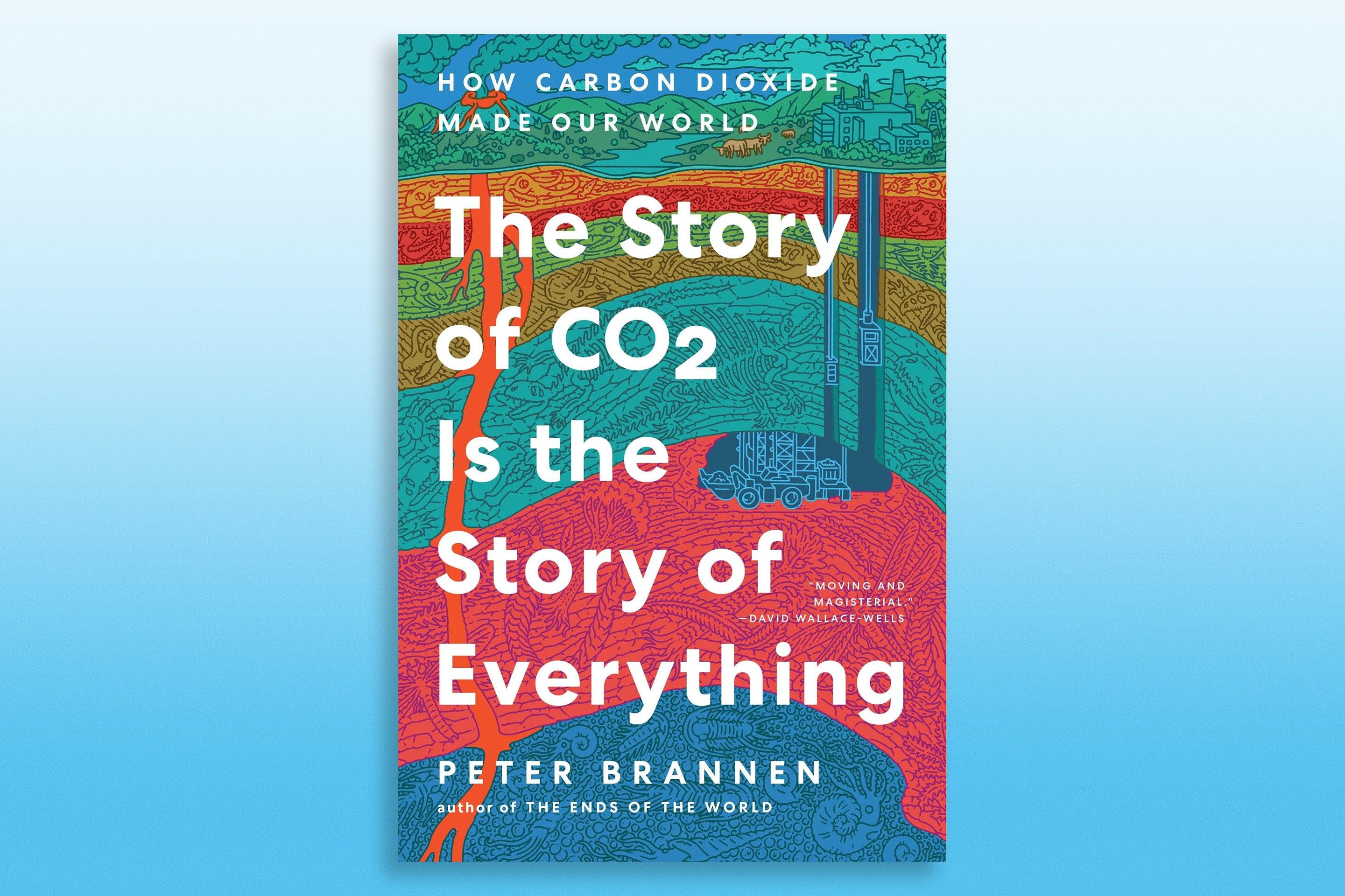 Book cover for The Story of CO2 Is the Story of Everything by Peter Brannen