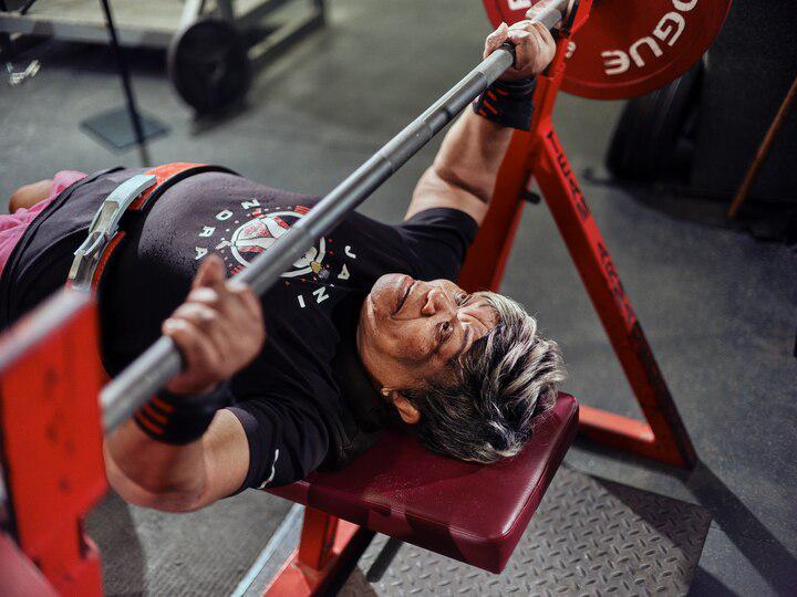Nora Langdon, 82, started powerlifting in her 60s and quickly got hooked. Over the past two decades, she has set more than 20 world and national age-group records. 