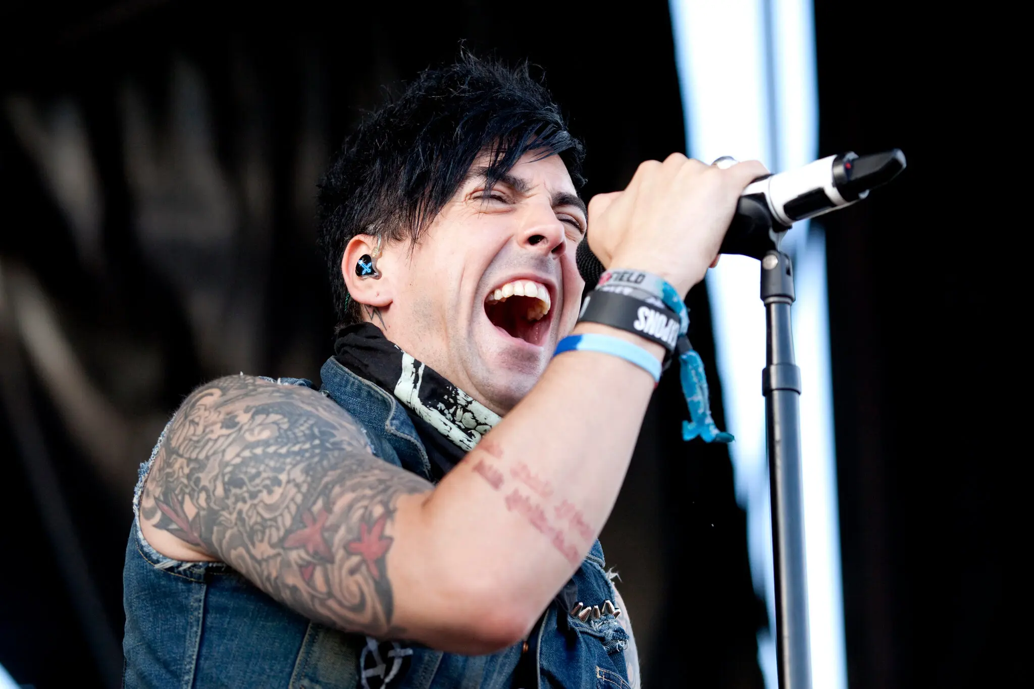 Ian Watkins performing with Lostprophets in 2012. He was serving a 29-year prison sentence in England when he was killed.