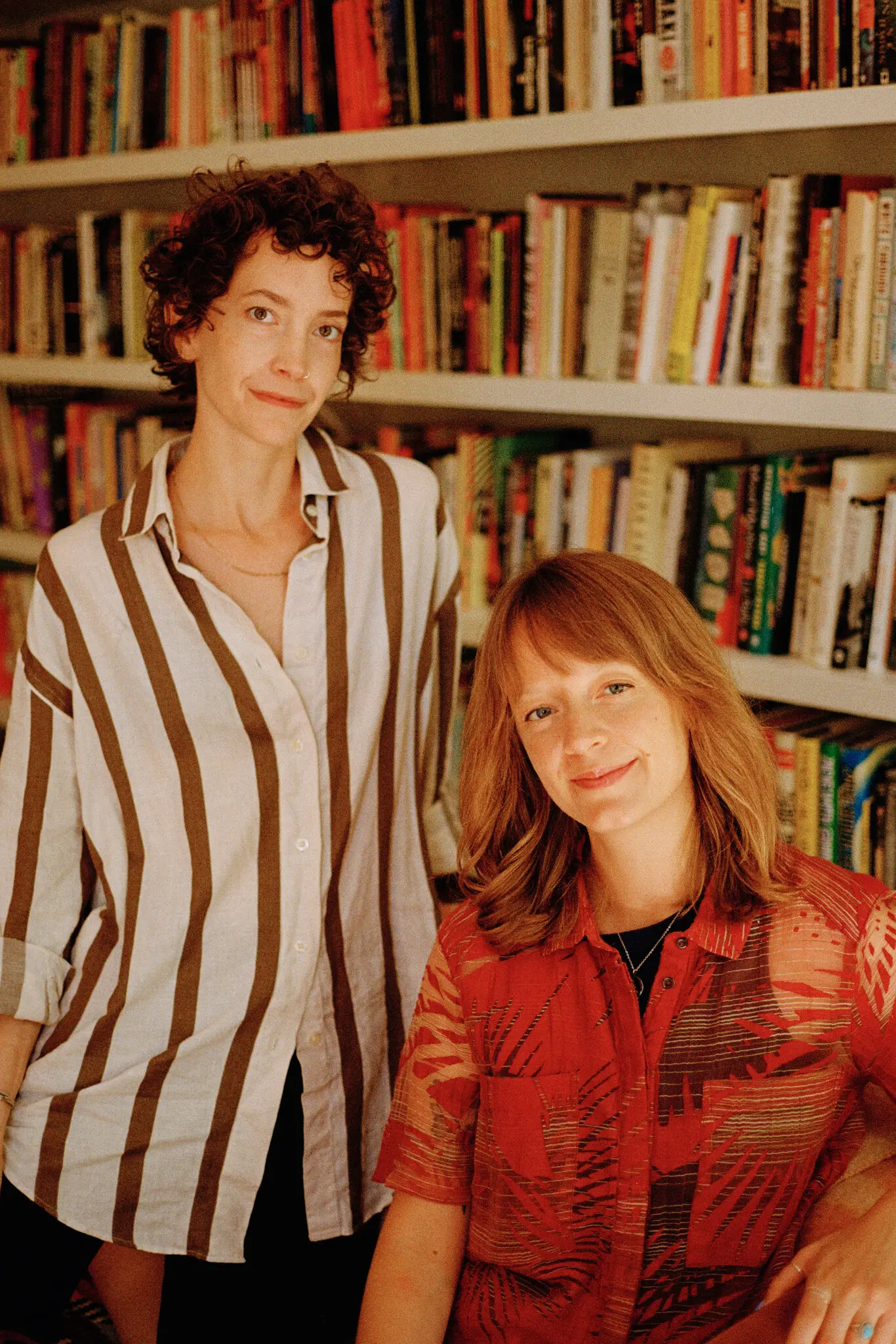 Naomi Huffman and Julia Ringo, the creators of Hagfish, an imprint they started in 2022 after leaving jobs at Farrar, Straus &amp; Giroux.