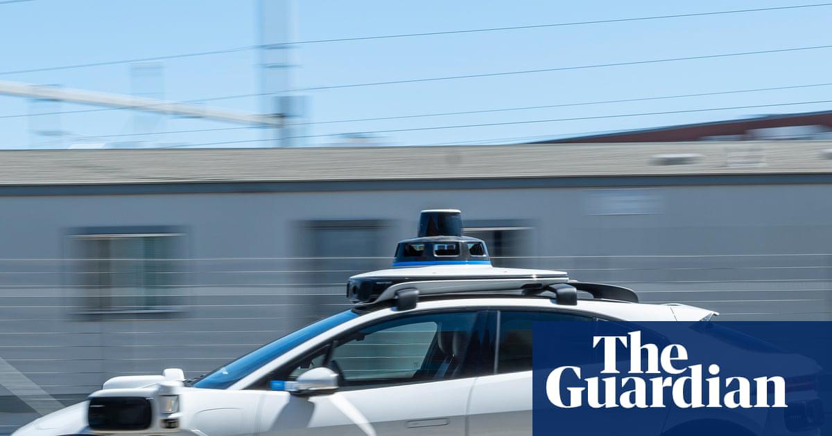 A Waymo autonomous taxi in San Francisco.