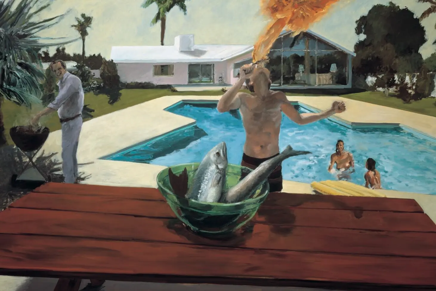 &ldquo;Barbeque&rdquo; (1982) by Eric Fischl is part of the exhibition &ldquo;Eric Fischl: Stories Told&rdquo; at the Phoenix Art Museum.