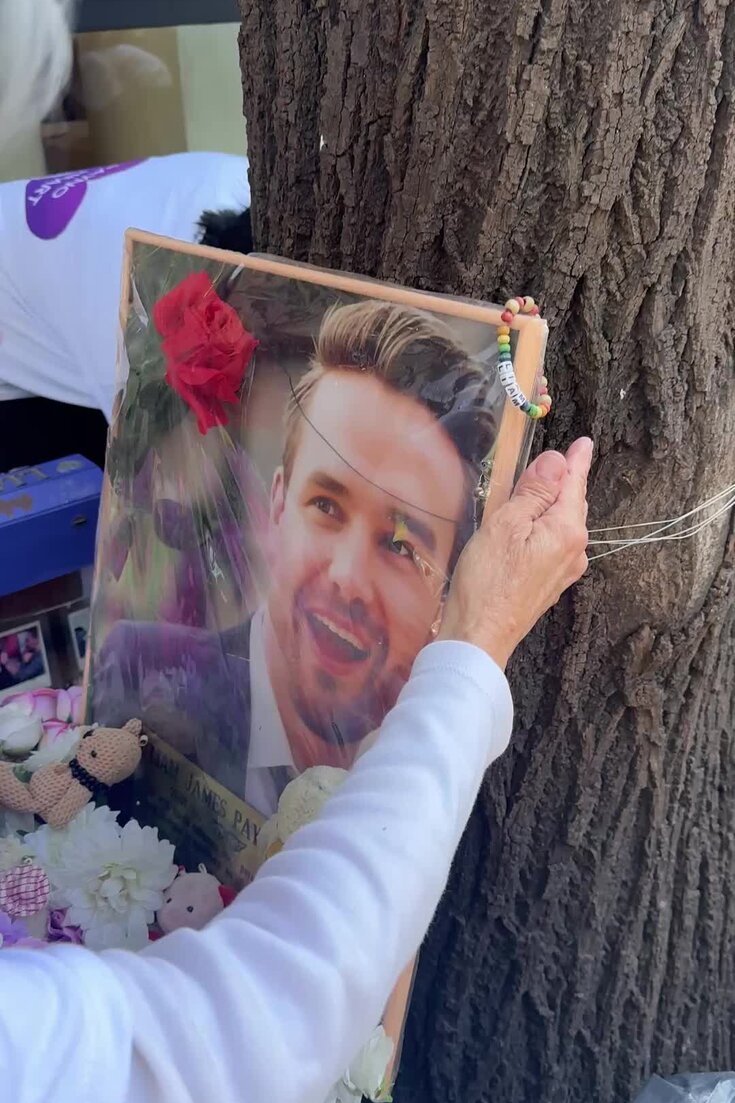 The Liam Payne Fans Tending His Memorials