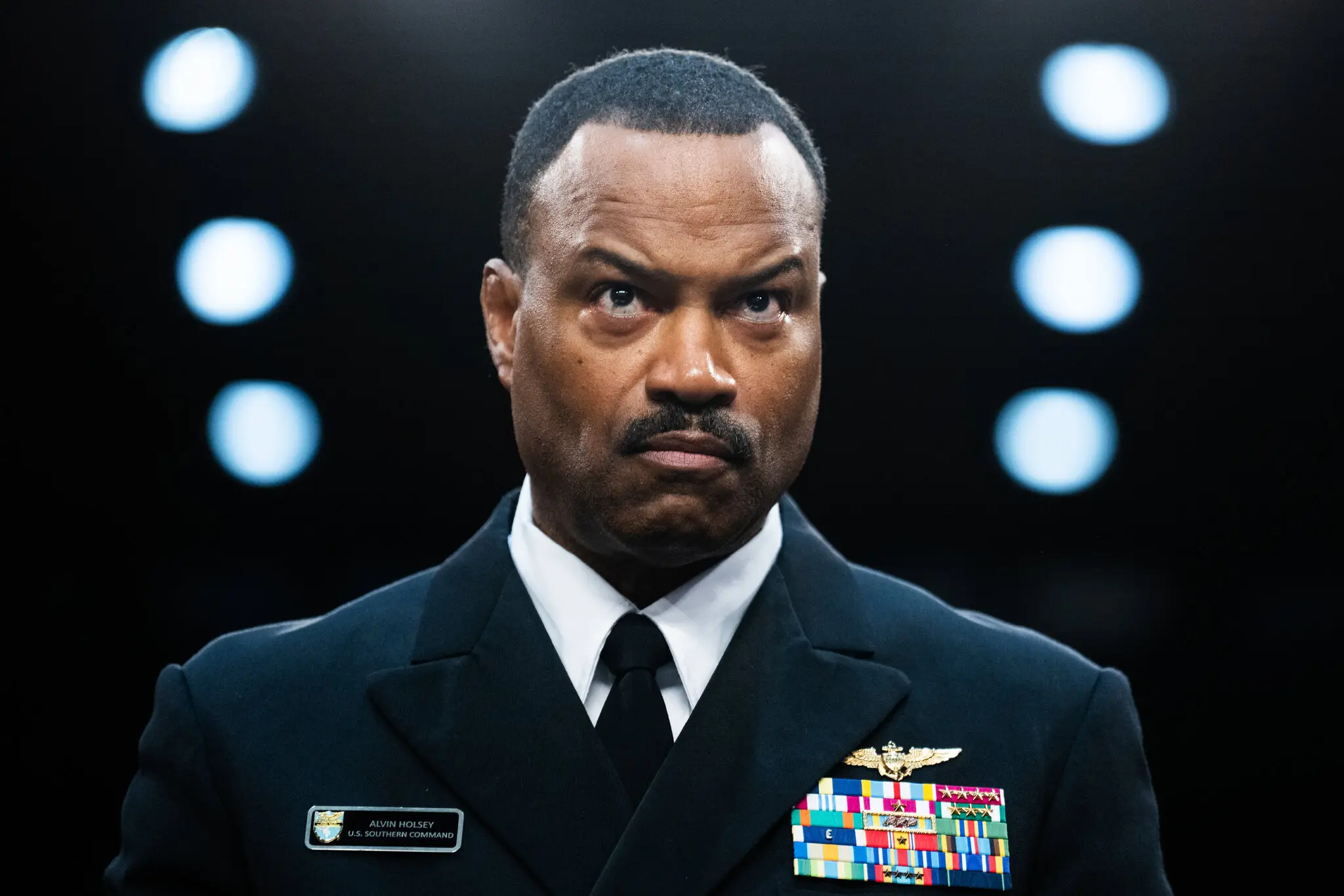 Adm. Alvin Holsey, commander of the U.S. Southern Command, in Washington last year.