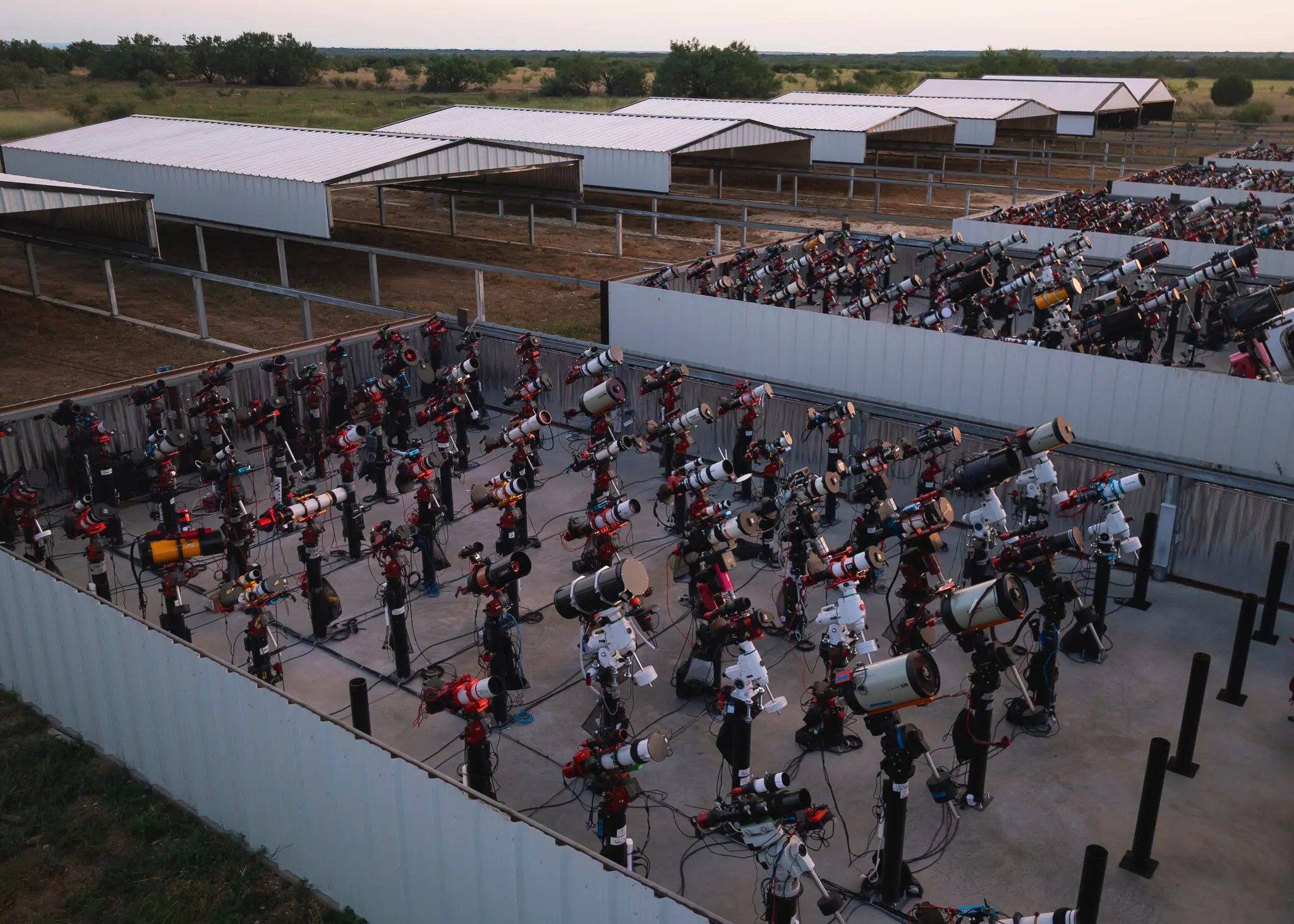 In a year and a half, Starfront Observatories in Rockwood, Texas, has grown from zero telescopes to more than 550.