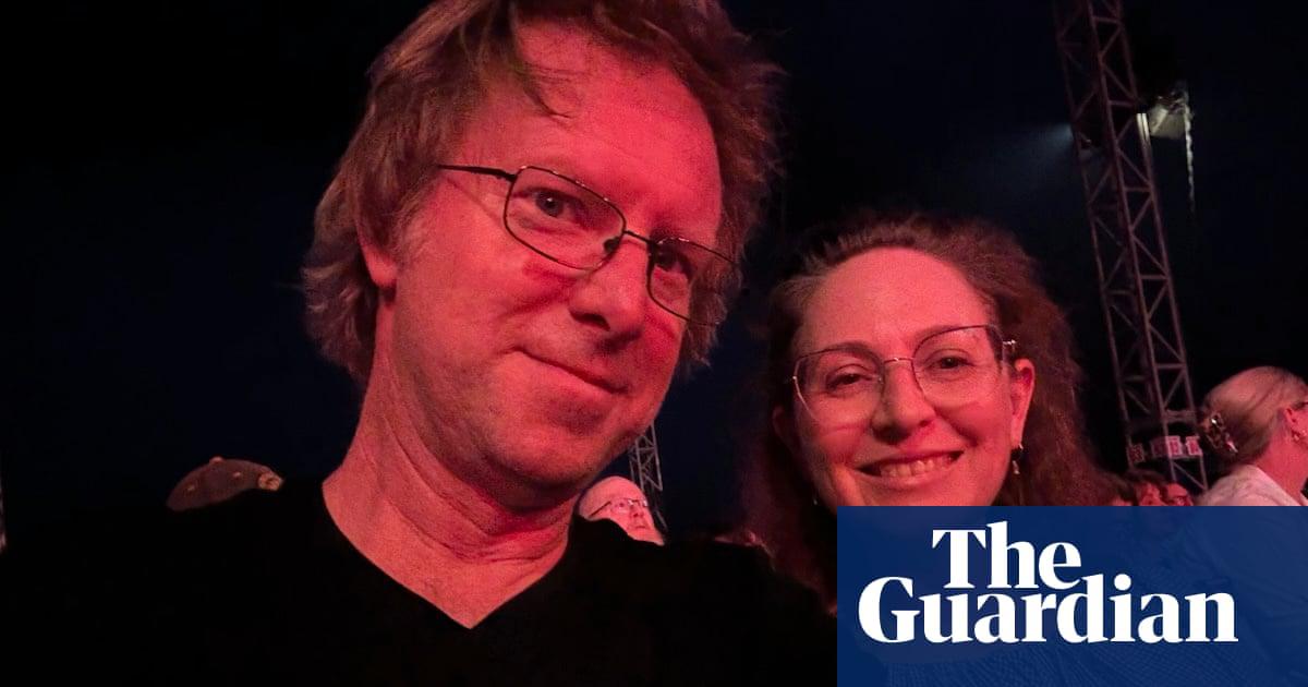 ‘We bonded slowly. First over things we hated ... then the things we loved’: Andrew Stafford and Lisa in 2021