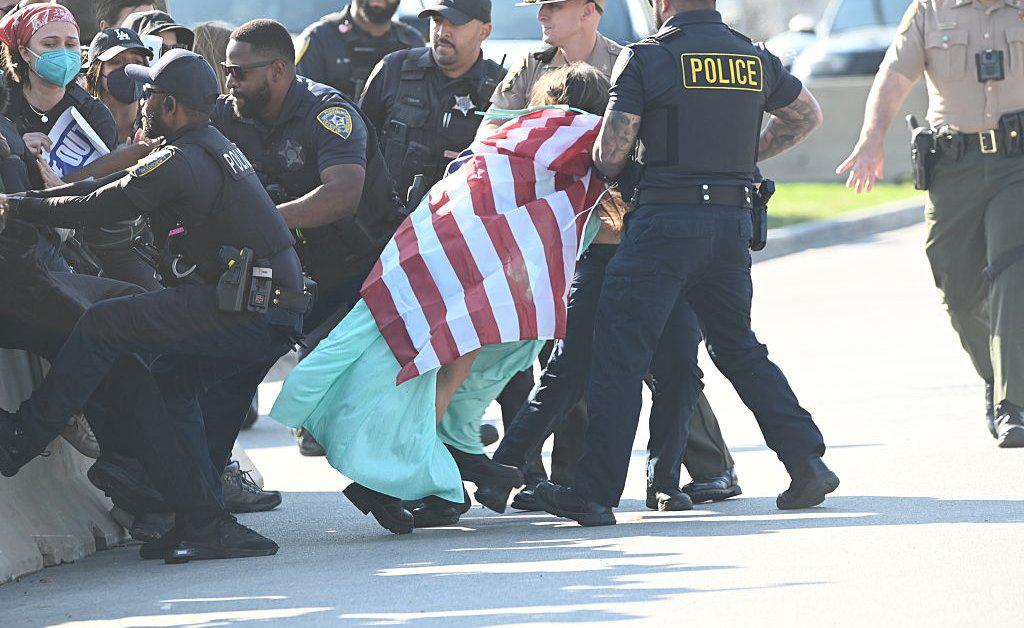 The DHS is facing questions over differing accounts of the shooting of a U.S. citizen in Chicago, as protests continue.