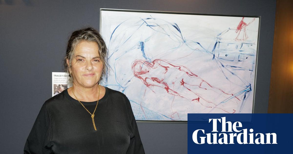 Tracey Emin at the inaugural London amfAR gala.