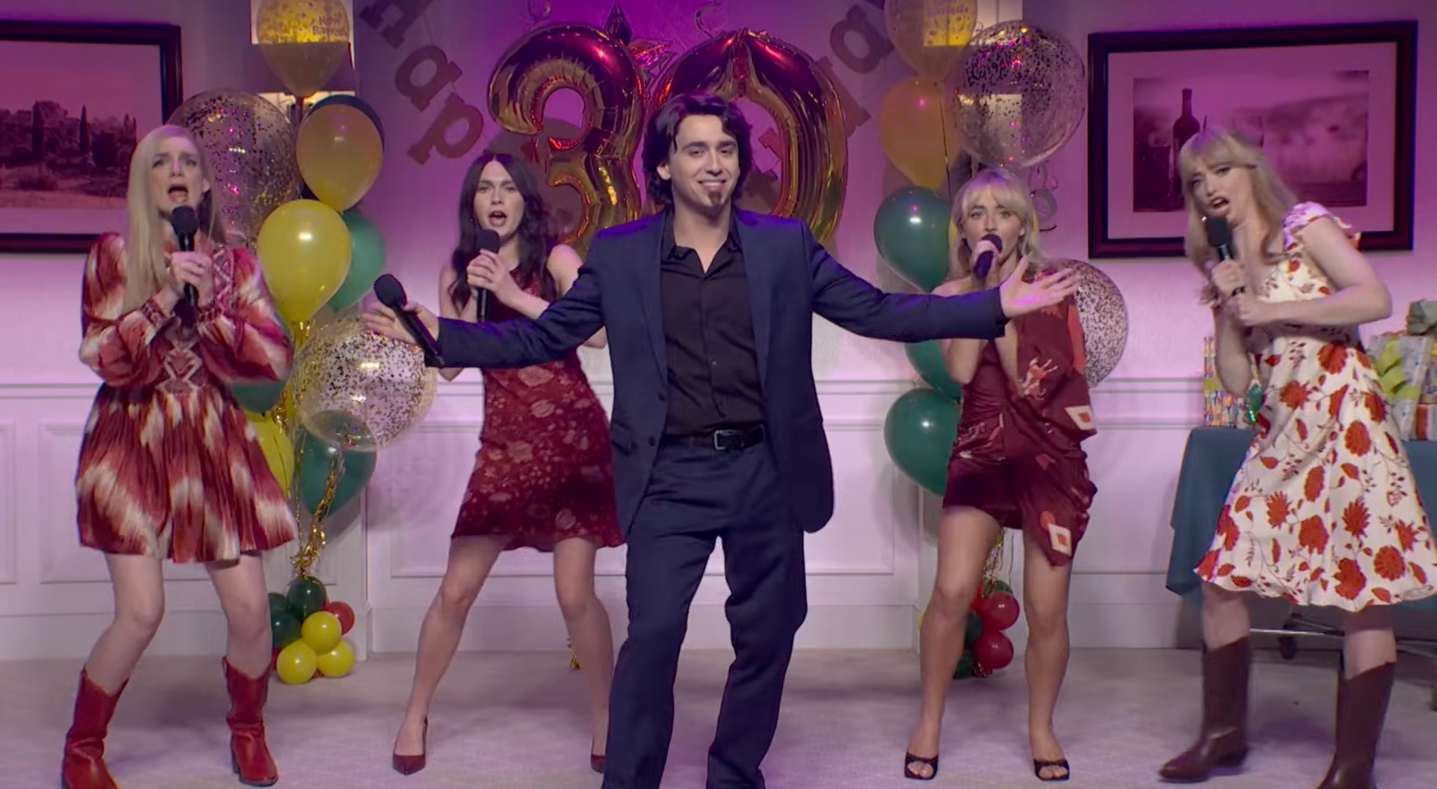 Domingo (Marcello Hernández) and the besties make a surprise off-key appearance at a birthday party, granting the fondest wish of their friend Kelsey. It wasn’t her birthday, though.