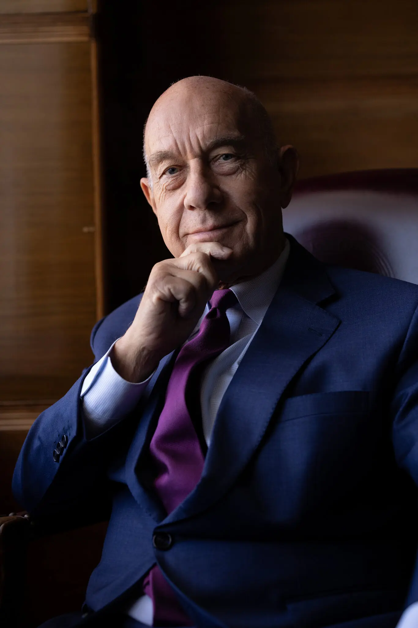 Houston Mayor John Whitmire in his office, in Houston, in September.