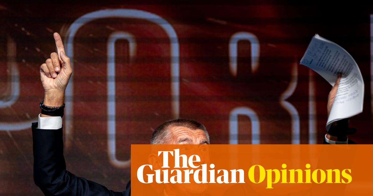 Andrej Babiš after his Ano party won the Czech elections.