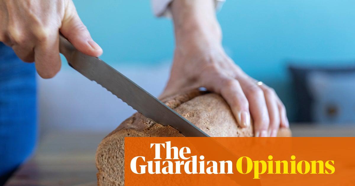 ‘As far as I’m aware, our bread knife has never seen a drawer … it lives on the breadboard next to several weeks’ of crumbs.’