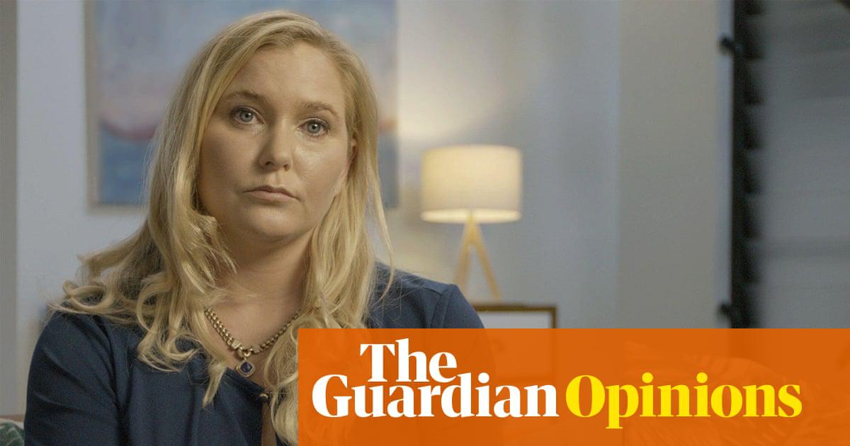 The late Virginia Giuffre in a still from the 2020 TV series Surviving Jeffrey Epstein.