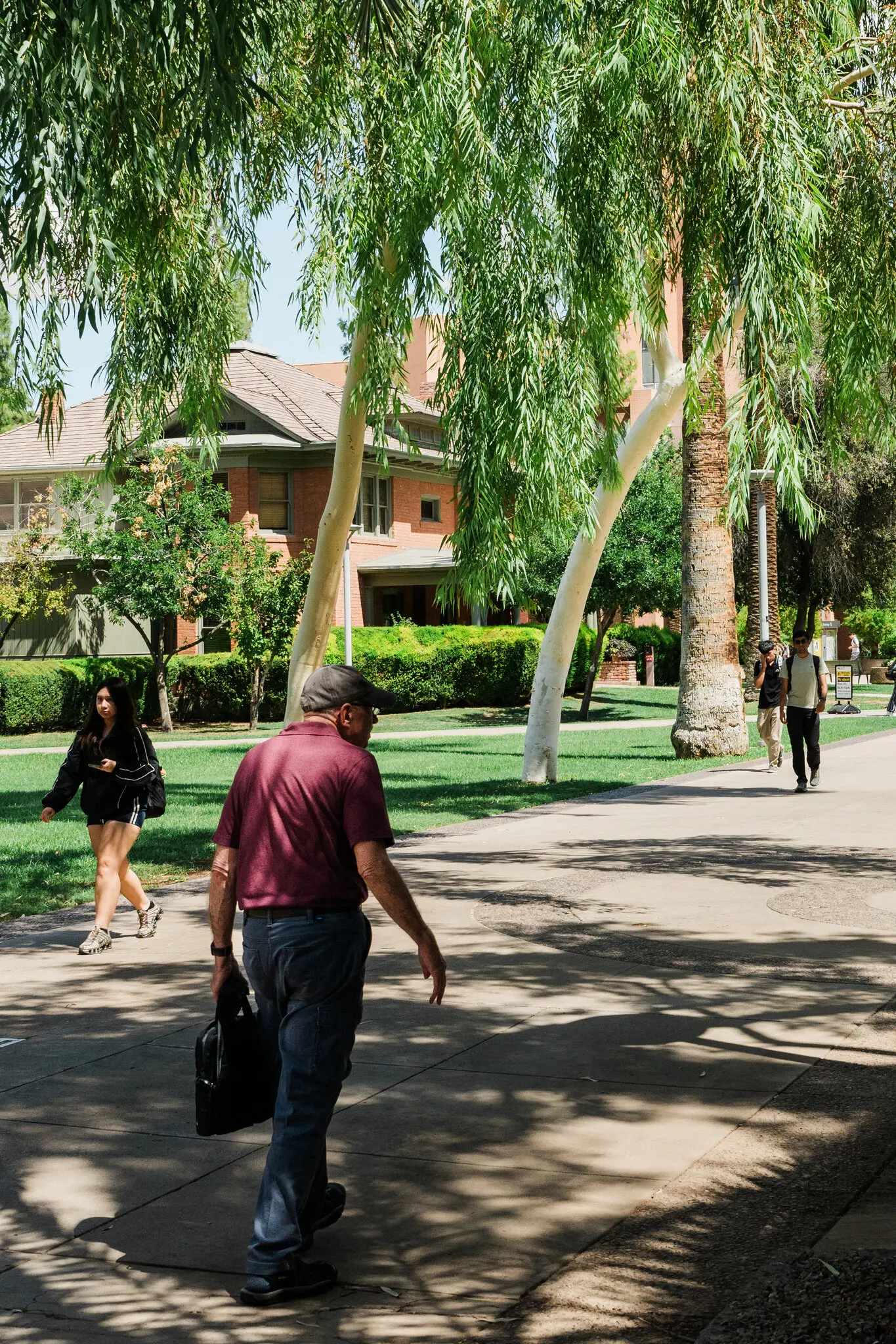 Residents of Mirabella at Arizona State University, all of whom are at least 62 years old, can take classes and participate in campus life.