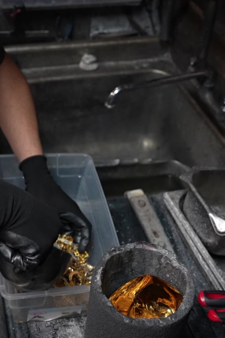 Gold Bars, Gold Necklaces, Gold Earrings: The Rush to Cash In