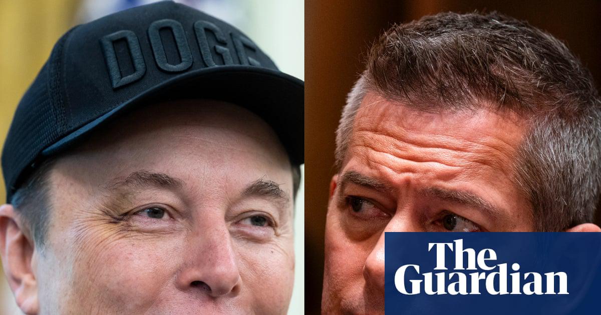 Elon Musk and Sean Duffy.