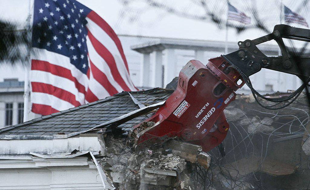 Trump has began demolishing the White House's East Wing, as he prepares for his latest change— a ball room paid by billionaires and top businesses.