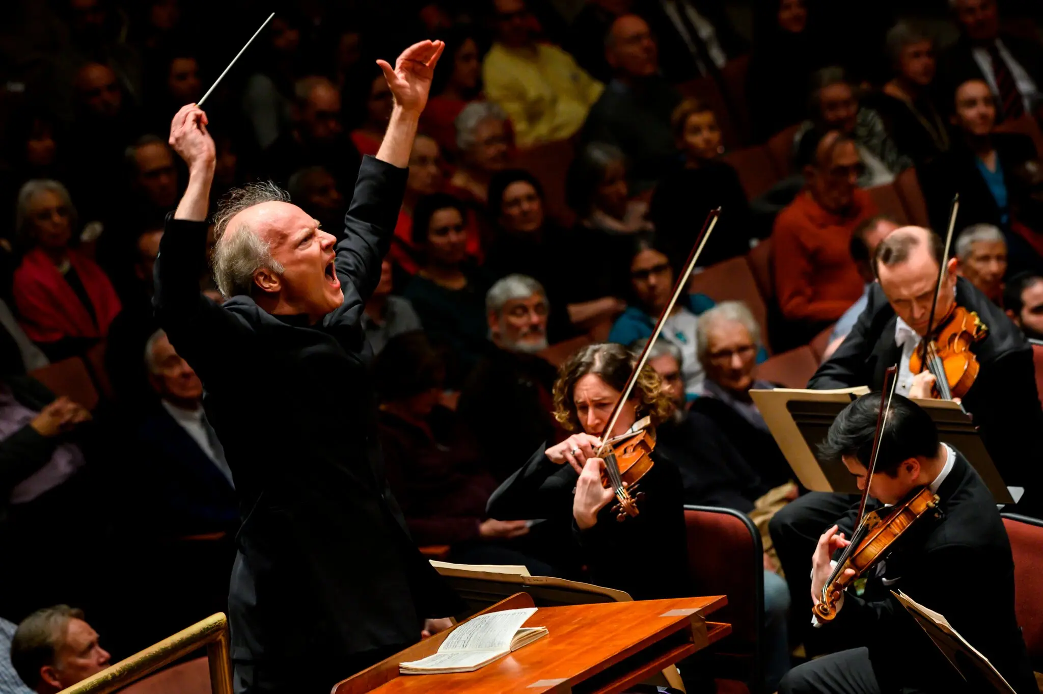 The National Symphony Orchestra, whose music director is the conductor Gianandrea Noseda, above, will now open all of its concerts with the national anthem.