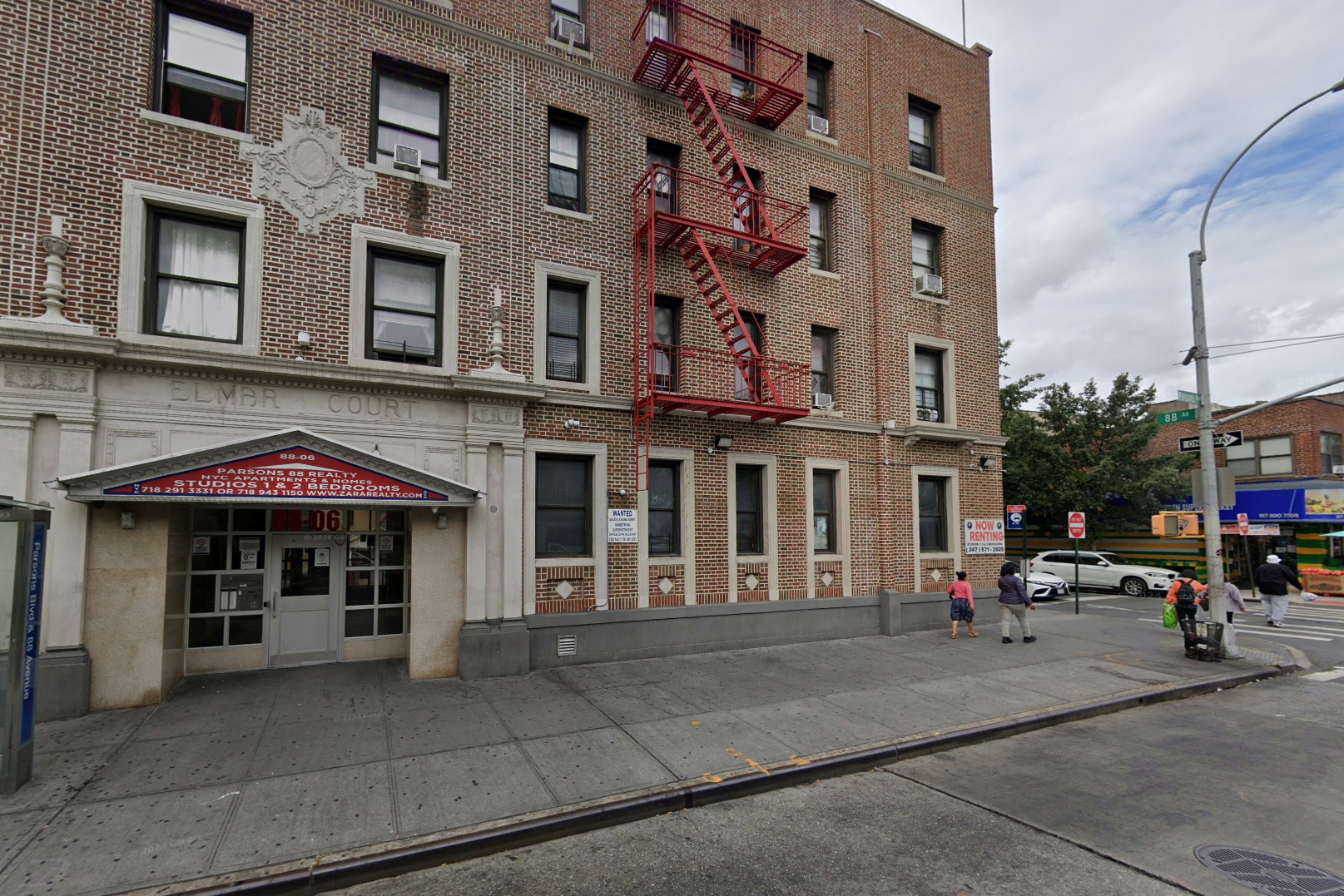 The apartment building at 88-06 Parsons Boulevard in Jamaica, Queens, was mostly occupied by immigrants when tenants were encouraged to report “immigration” to federal authorities, state officials said.