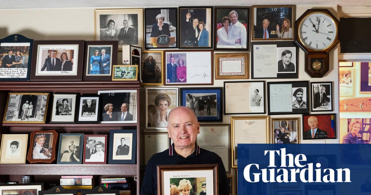 Andrew Broughton, 62, has an estimate of 10,000 autographs in his collection.