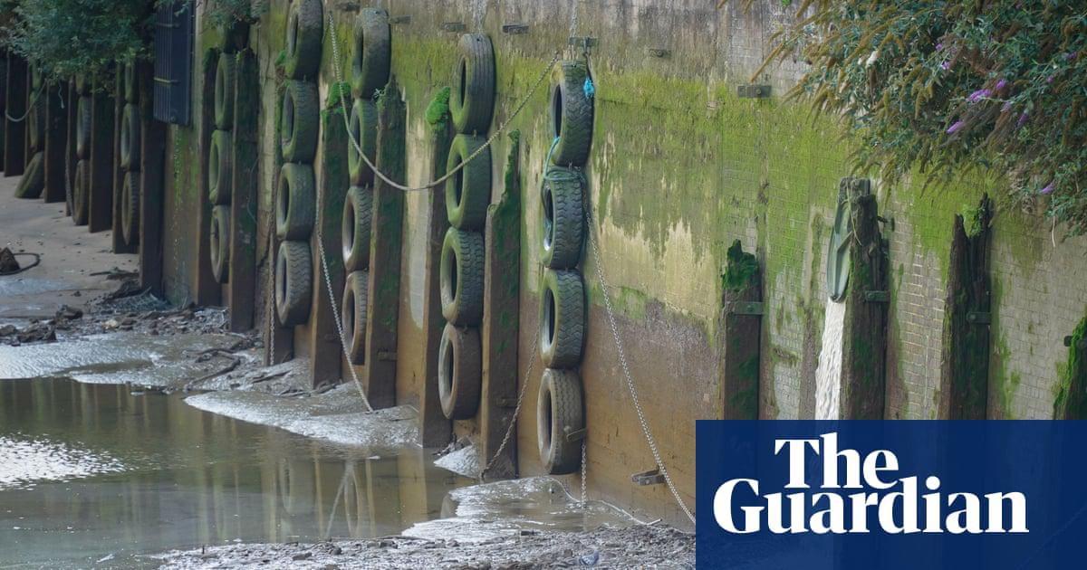 Untreated sewage being spilled into the River Thames.