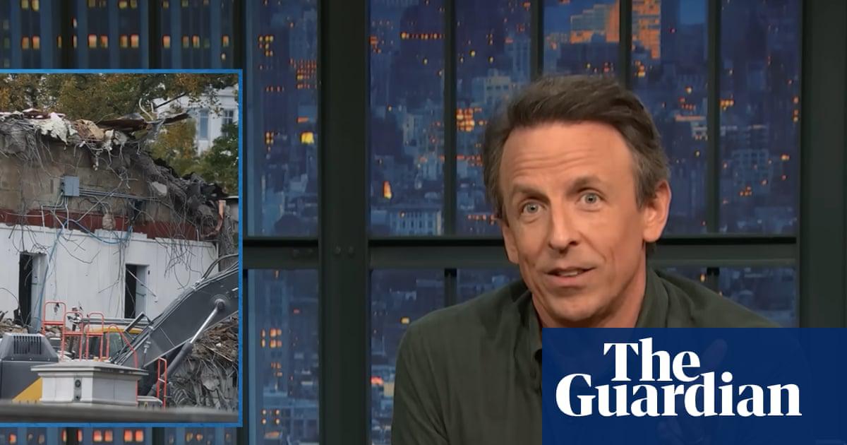 Seth Meyers on Trump: ‘Responding to the massive and historic No Kings protests with two cartoonishly straightforward examples of kingly behavior.’
