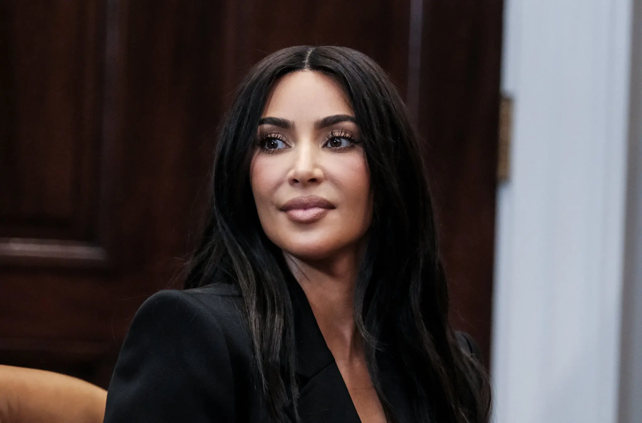 Kim Kardashian during a meeting at the White House last year. Ms. Kardashian has previously promoted full-body M.R.I. scans, despite doctors warning that these scans may not be useful for every patient.