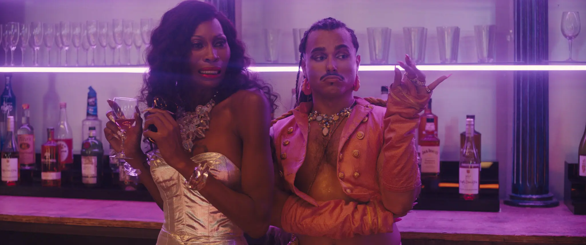 Dominique Jackson and Tomás Matos in “Queens of the Dead.”
