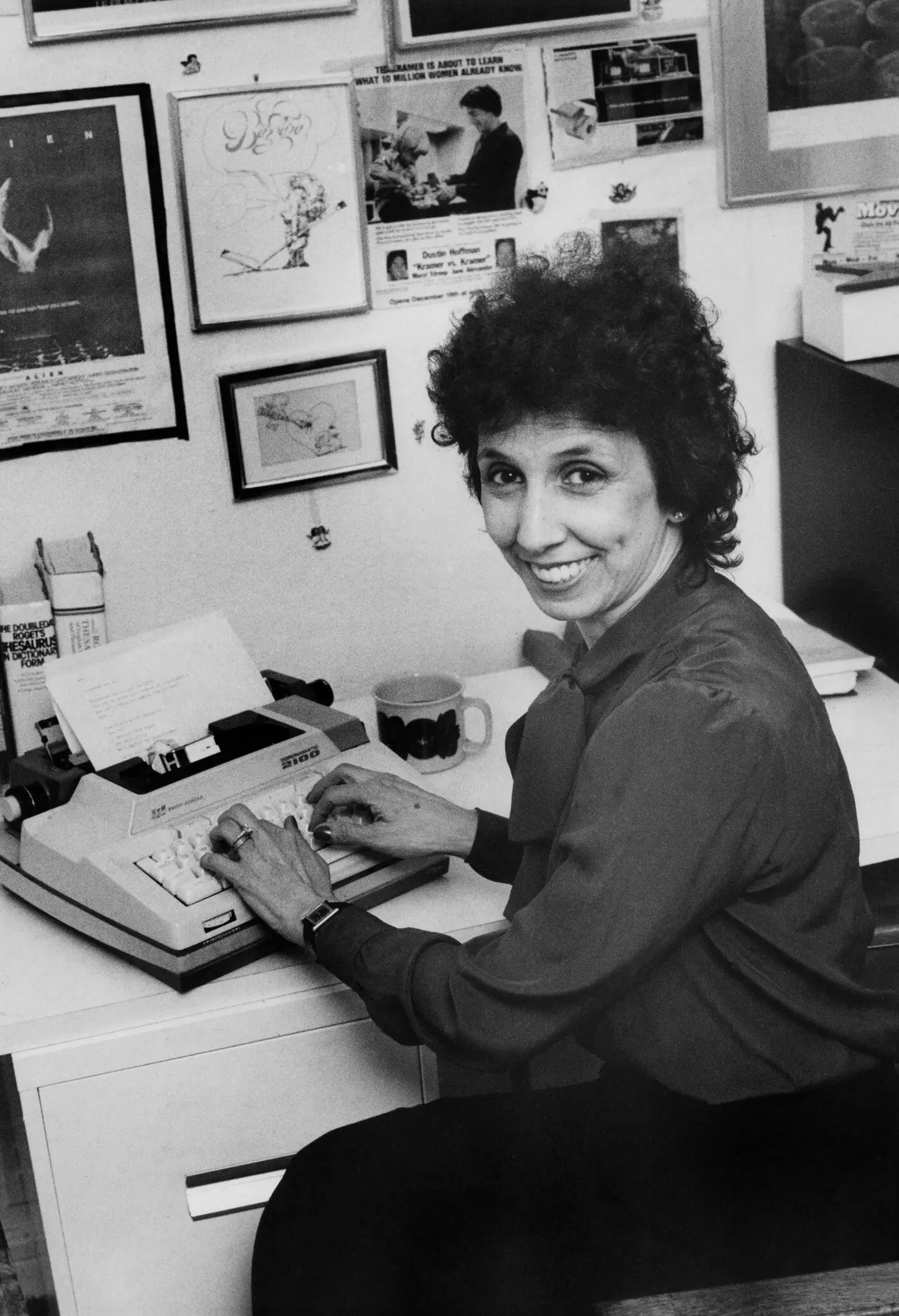 Barbara Gips in 1981. The best-known of the many catchphrases she wrote movie advertising campaigns came to her during a car ride with her family.