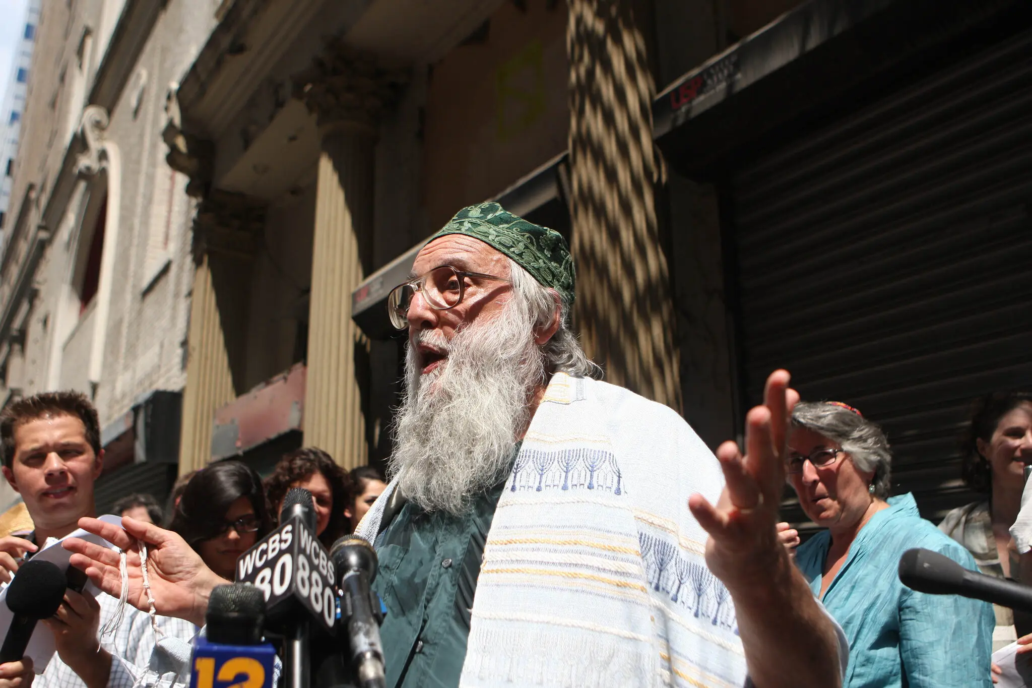Rabbi Arthur Waskow in New York City in 2010. He galvanized followers to work actively for social justice, peace and environmental preservation.