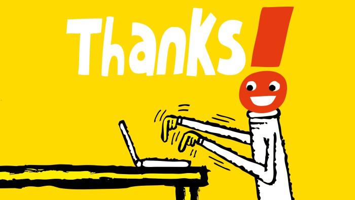 Not another work email with exclamation marks!