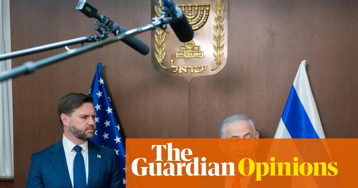 US vice president JD Vance meets Benjamin Netanyahu in Jerusalem on 22 October 2025.