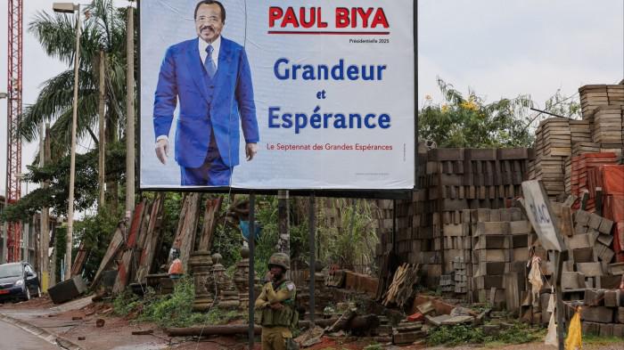 World’s oldest president re-elected in disputed Cameroon vote
