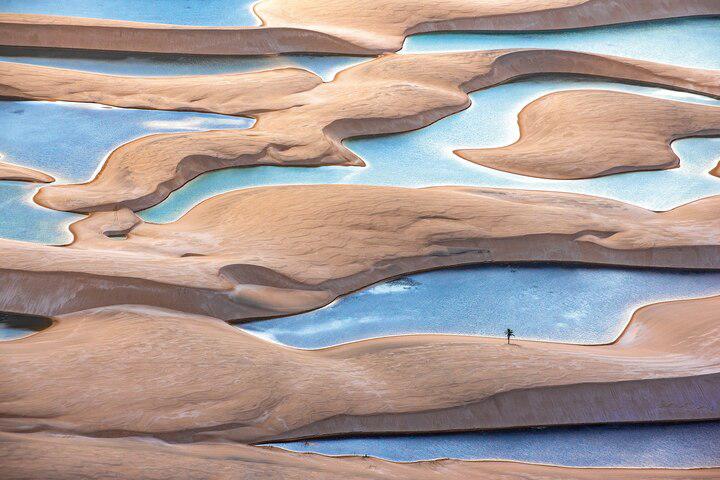 Otherworldly Lençóis Maranhenses National Park is known for its flooded sands.