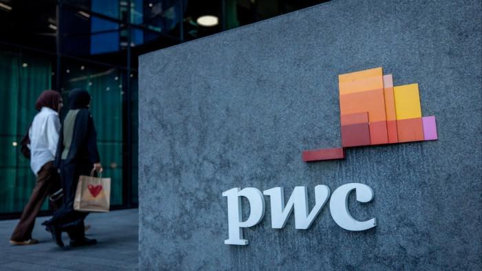 PwC abandons headcount target as revenue growth slows 