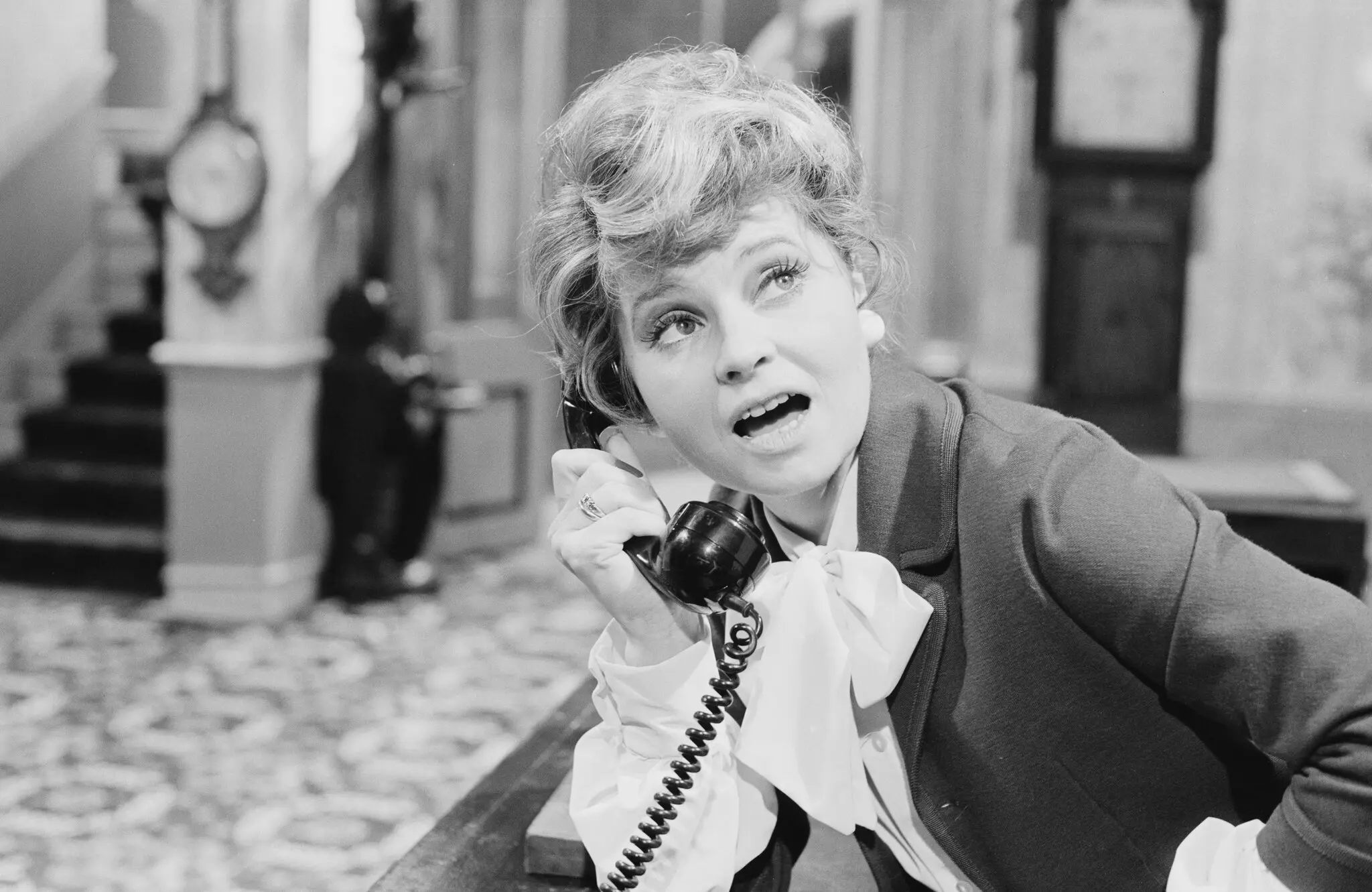 Prunella Scales in a 1975 episode of the BBC sitcom “Fawlty Towers.” She elevated the character of exasperated spouse to a new level.