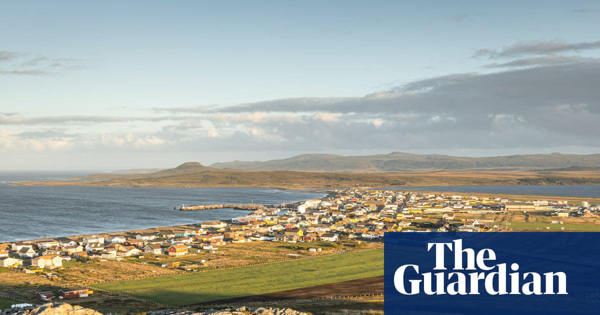 The village of Miquelon pictured in 2021. Its residents are preparing to move as the sea eats away at the land, making it the first French village to relocate because of the climate emergency.