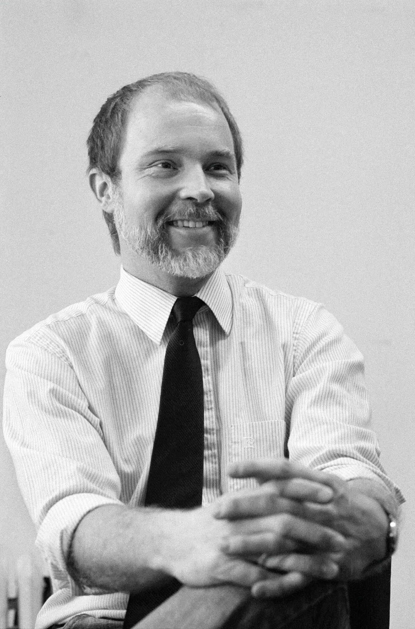 Michael McKee in 1982. He had helped forge what was hailed in 1977 as the first known collective bargaining agreement between a landlord and tenants.