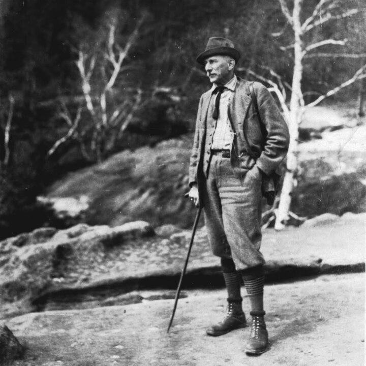 A portrait of Carl Alwin Schenck, the forstmeister whose work at the Biltmore Estate and the Pisgah National Forest, transformed the American landscape.