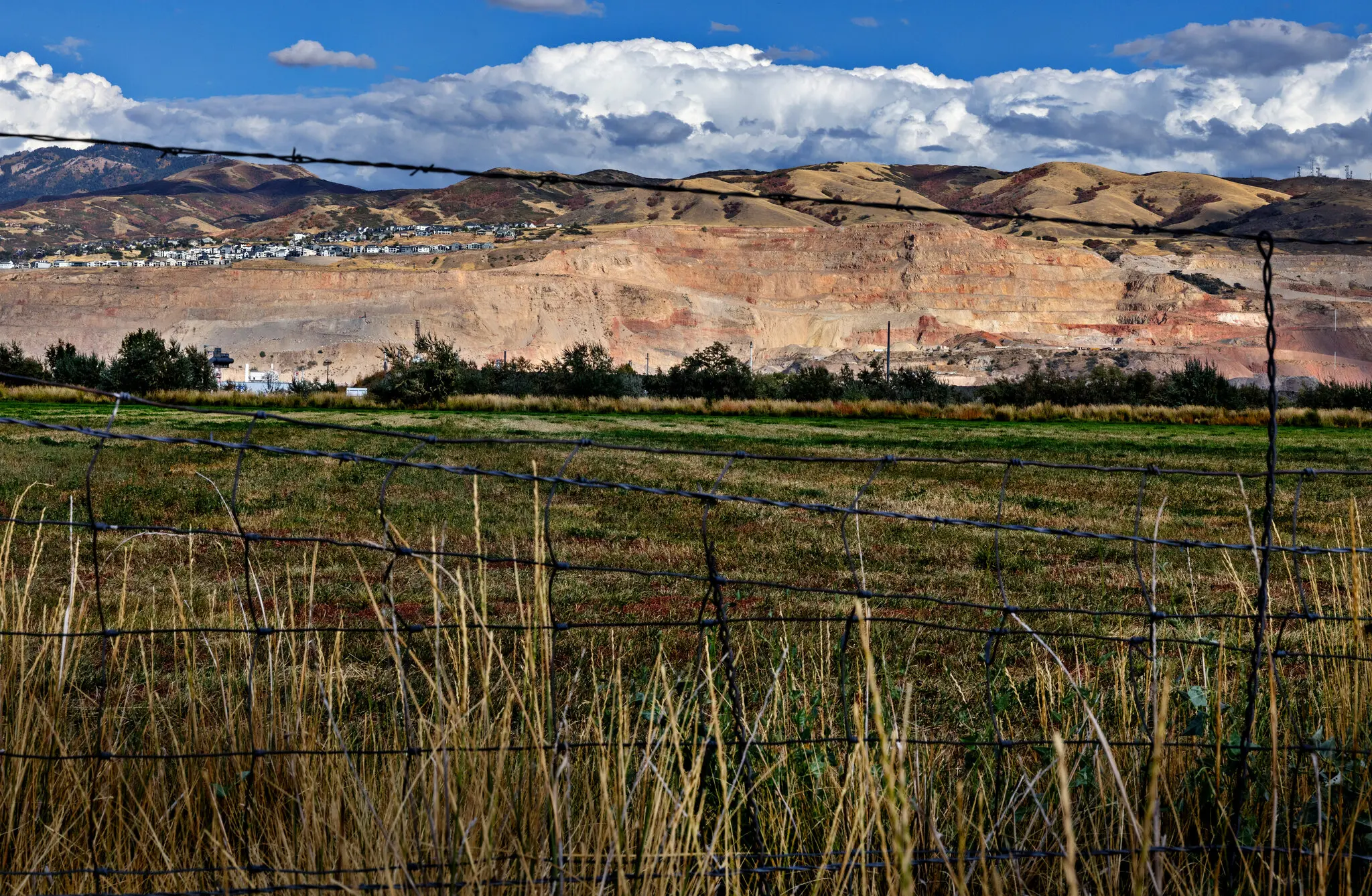 The proposed site where Utah plans to place as many as 1,300 homeless people outside of Salt Lake City.