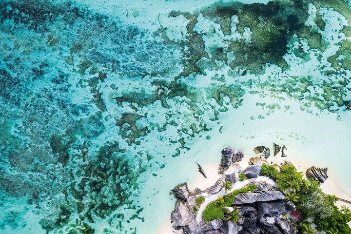Anse Source D’Argent’s is known for its iconic granite boulders framing the crystal-clear waters and powder-white sands.