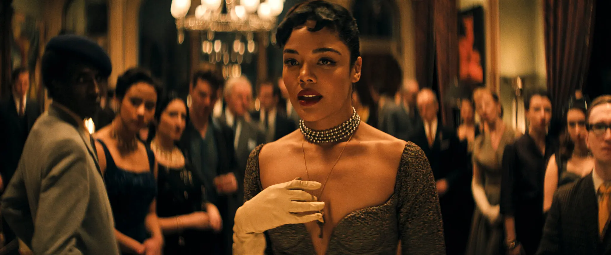 Tessa Thompson in &ldquo;Hedda.&rdquo; What gets suppressed, and what is set loose?