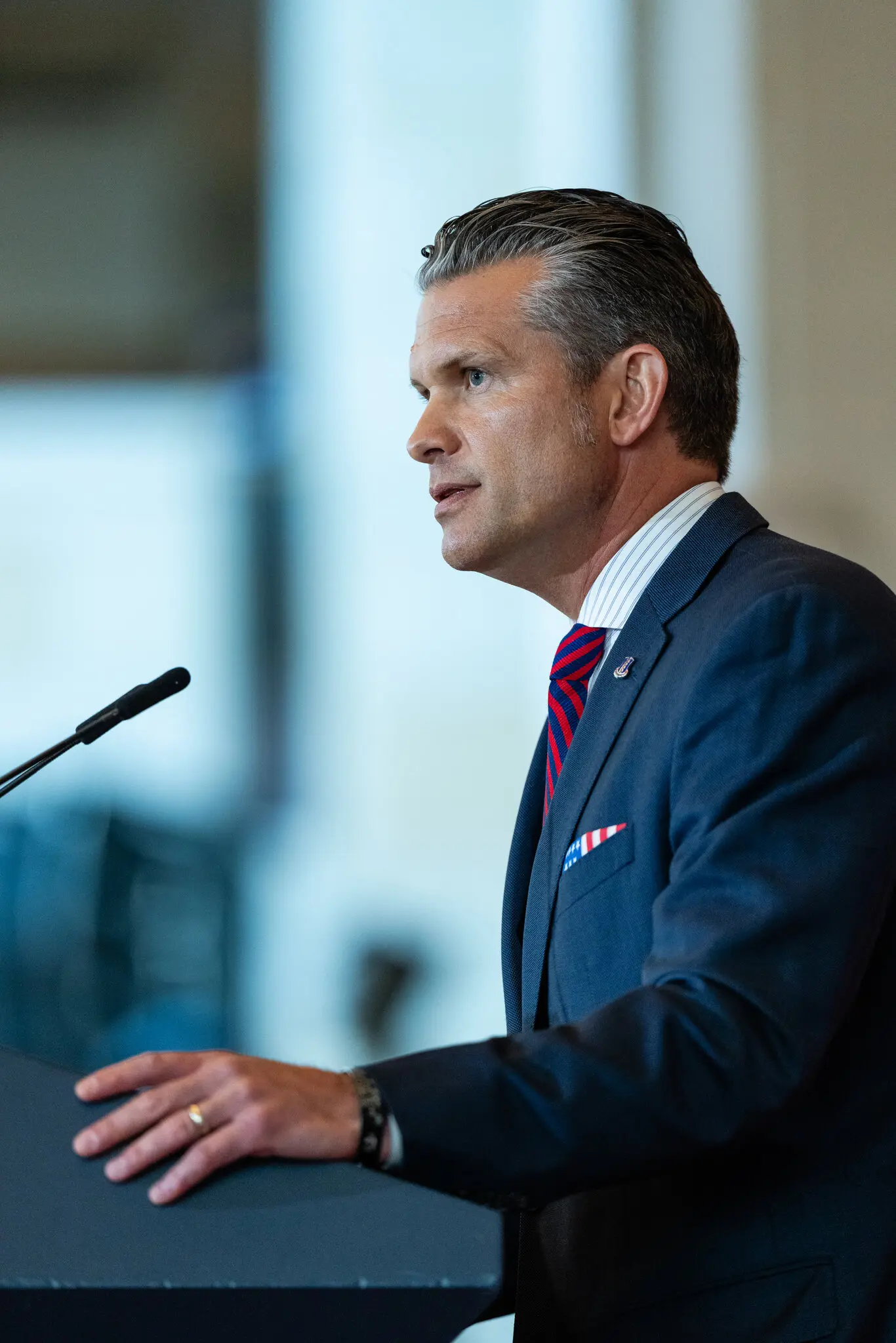 According to a Defense Department official, Mr. Hegseth is paying $4,655.70 per month to live at Ft. McNair this year.