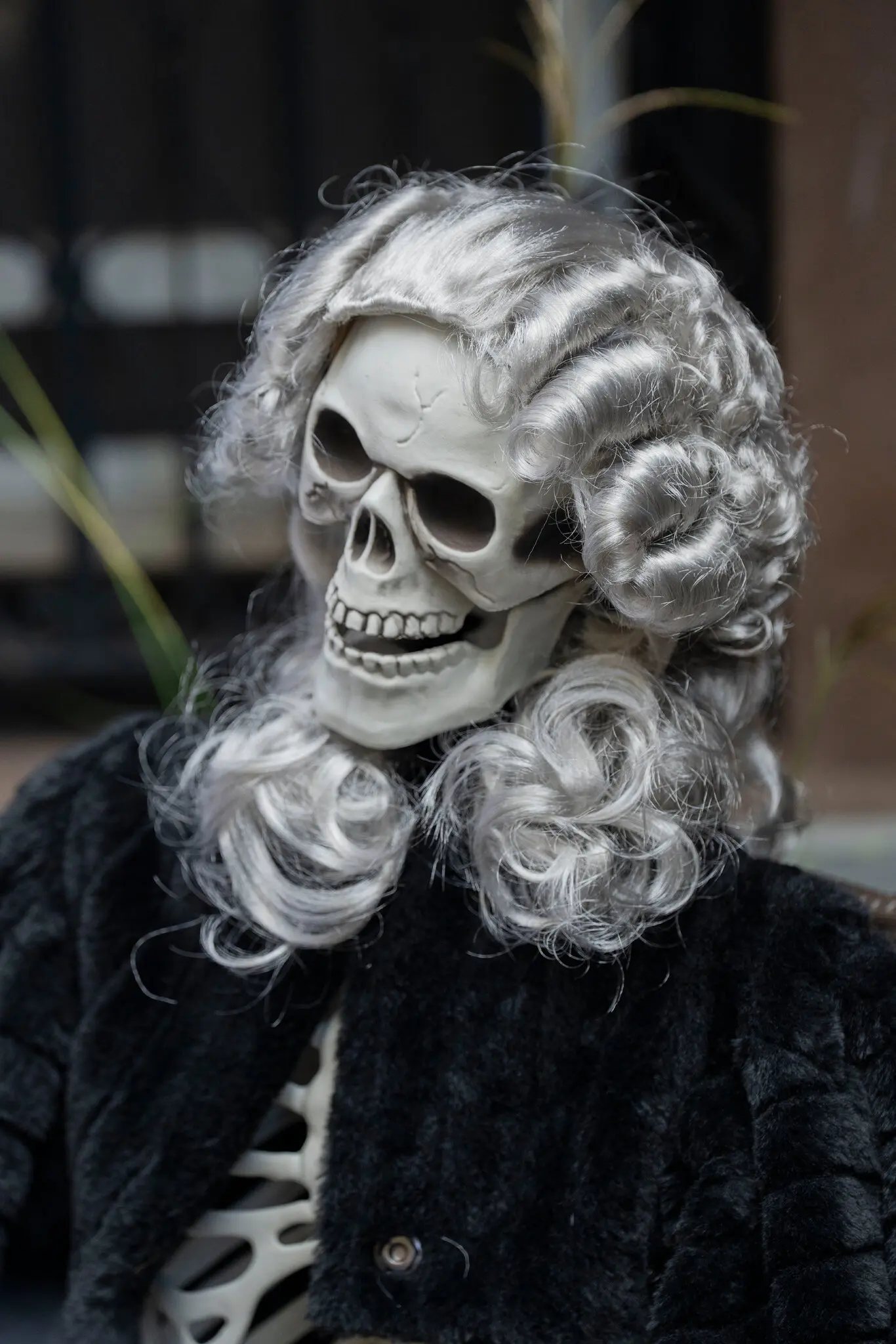 Residents throughout the city get into a spooky mood for the holiday.