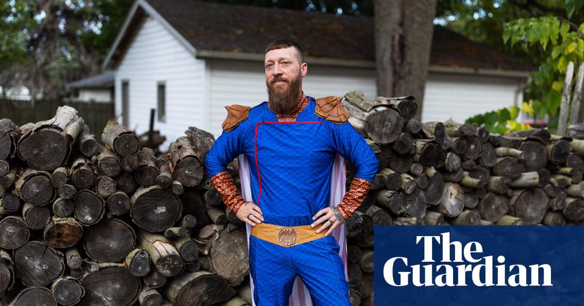 ‘I don’t think the costume affected my actions’: Christopher Lee Taylor at home in Greenville, Ohio.