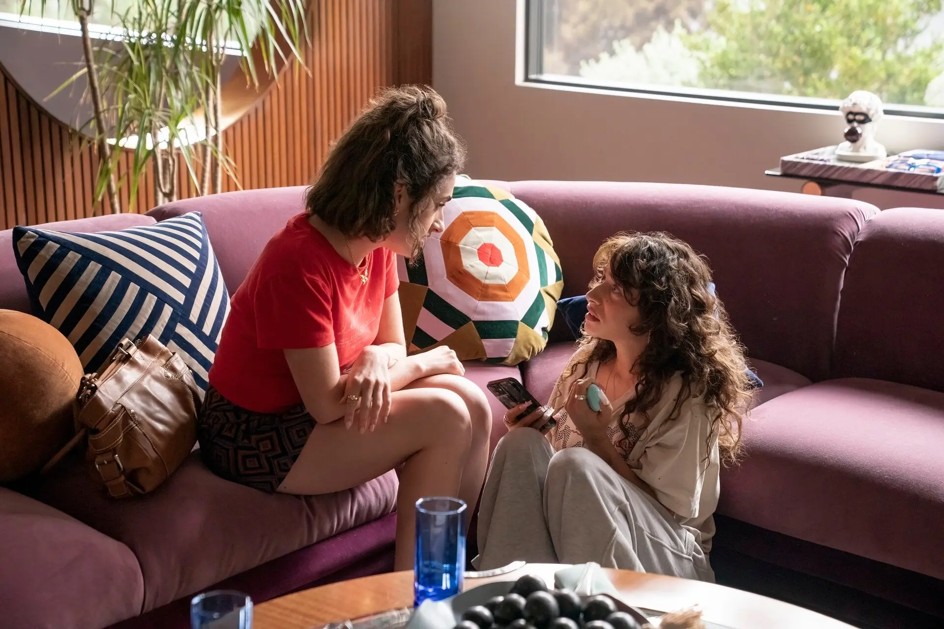 In “I Love L.A.,” an influencer played by Odessa A’zion, right, with Rachel Sennott, is a three-dimensional character instead of a vapid joke.